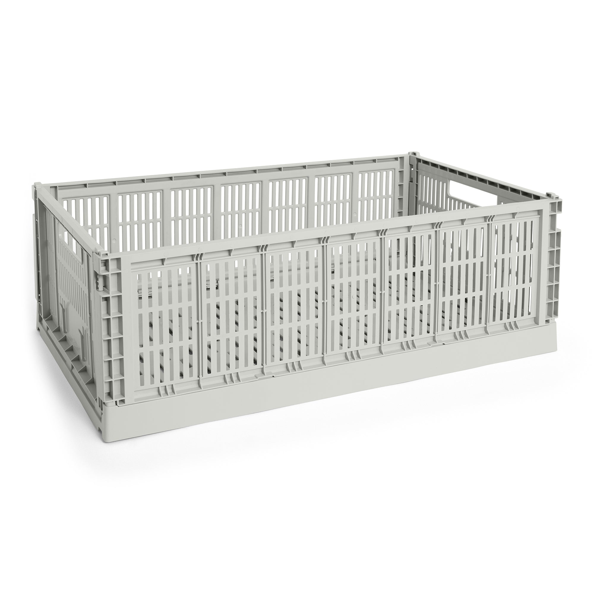 HAY - Colour Crate Korb XL recycled | grey