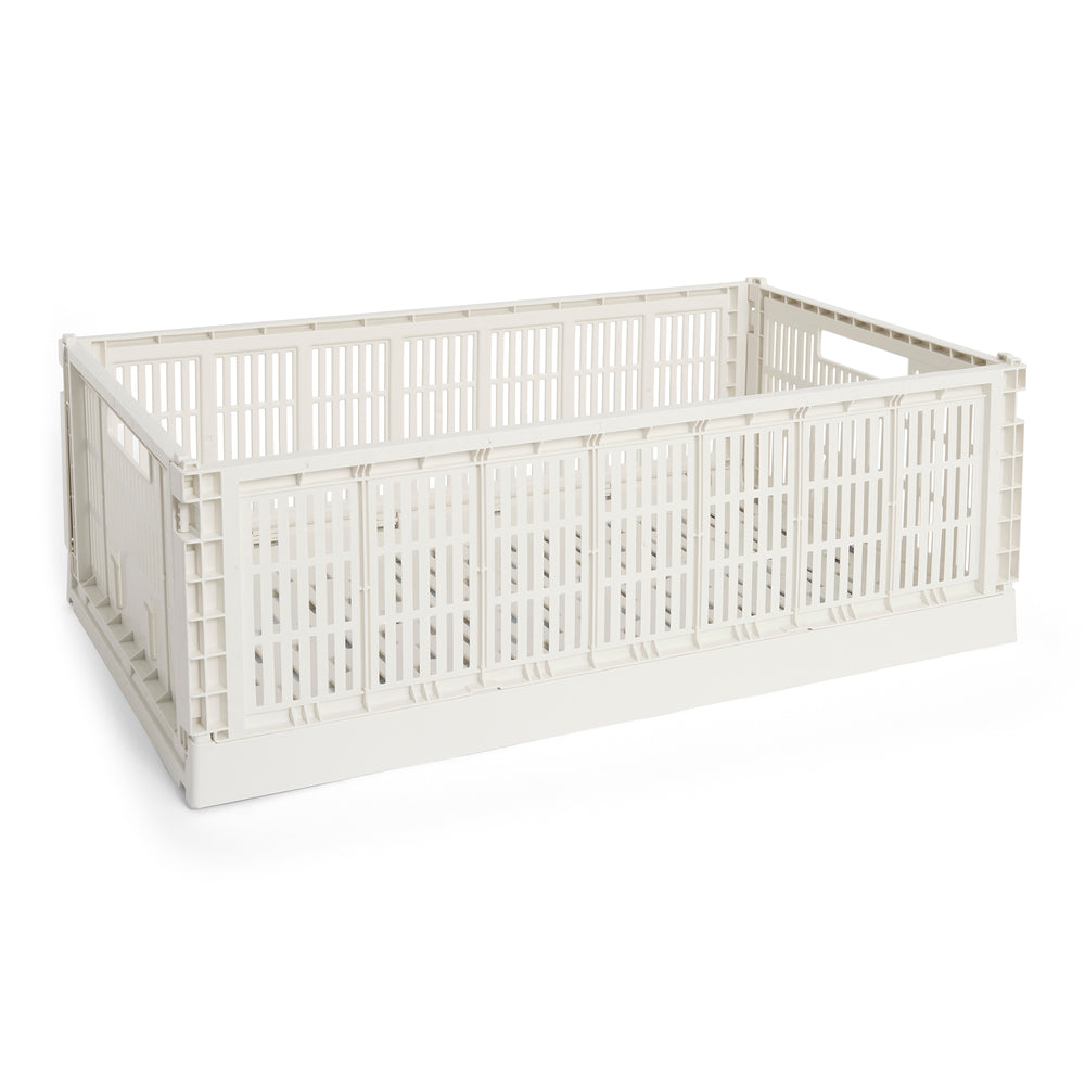 HAY - Colour Crate Korb XL recycled | off white
