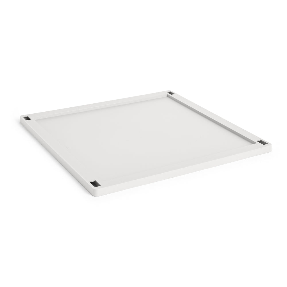 HAY - Deckel für Colour Crate Square Korb | Kunststoff / L / off white