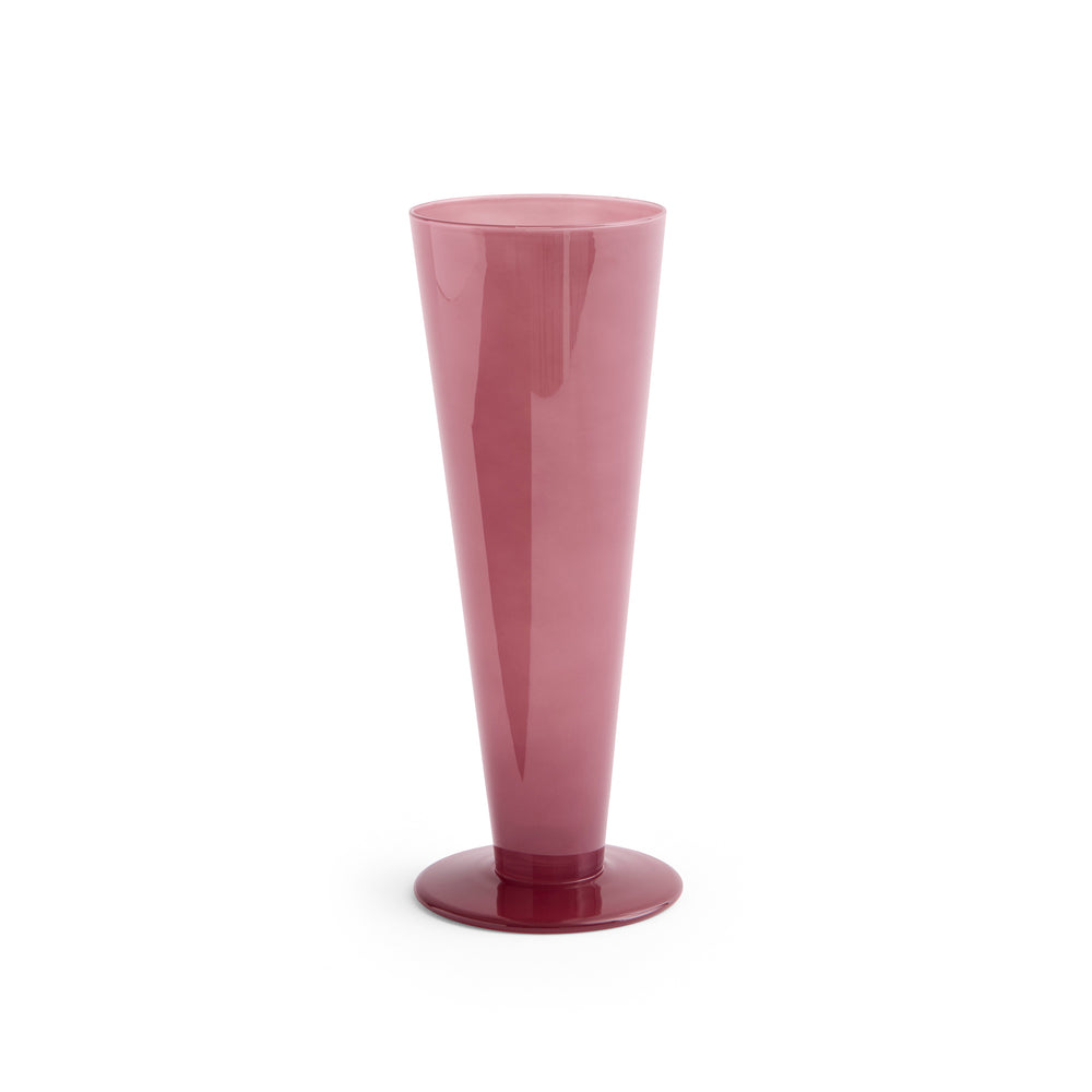 HAY - Conical Vase | M / rose and dark red