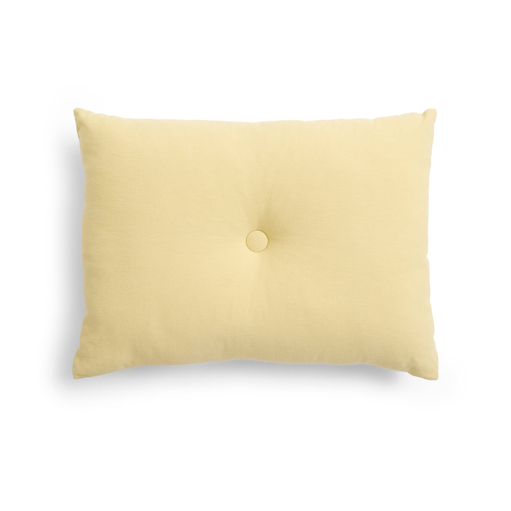 HAY - Dot Kissen Linen | soft yellow
