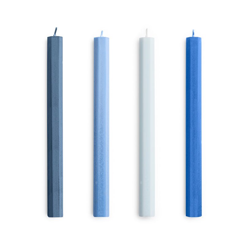 HAY - Hexagon Stabkerzen | blau