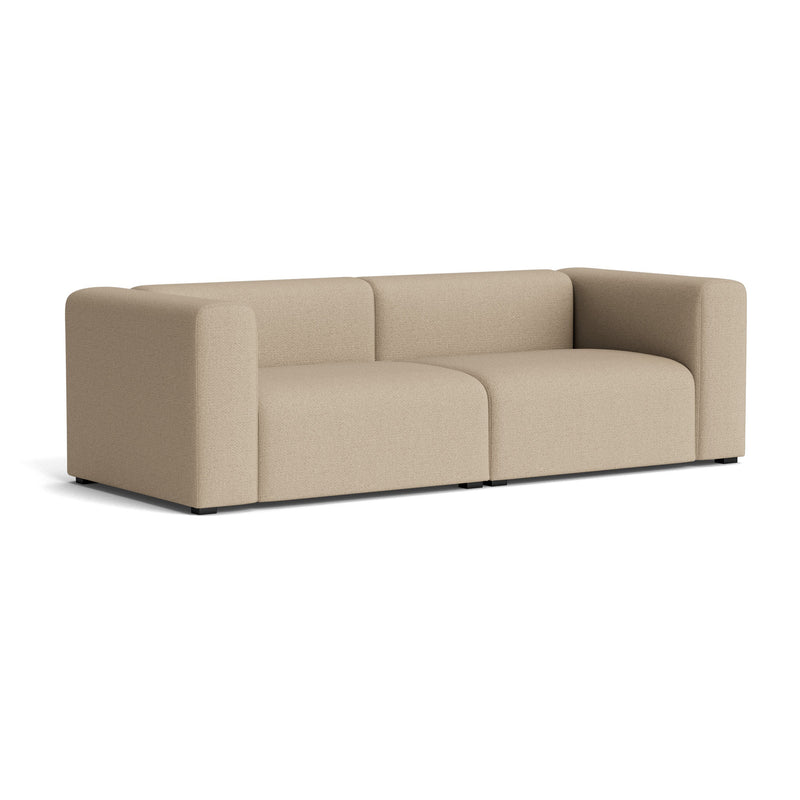 HAY - Mags Sofa 2,5-Sitzer | Maglia warm grey / Armlehne beidseitig / Kombination 1