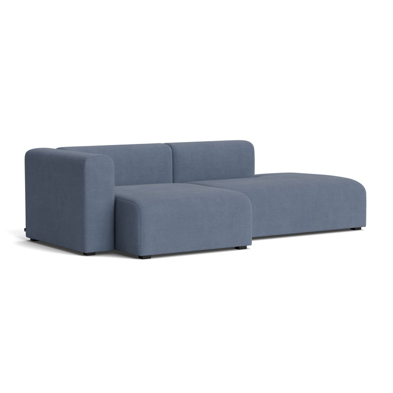 HAY - Mags Sofa 2,5-Sitzer | Linara blau (198) / Armlehne links / Kombination 3