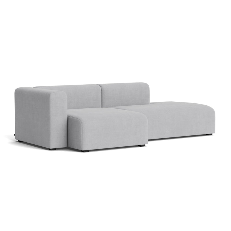 HAY - Mags Sofa 2,5-Sitzer | Linara hellgrau (443) / Armlehne links / Kombination 3