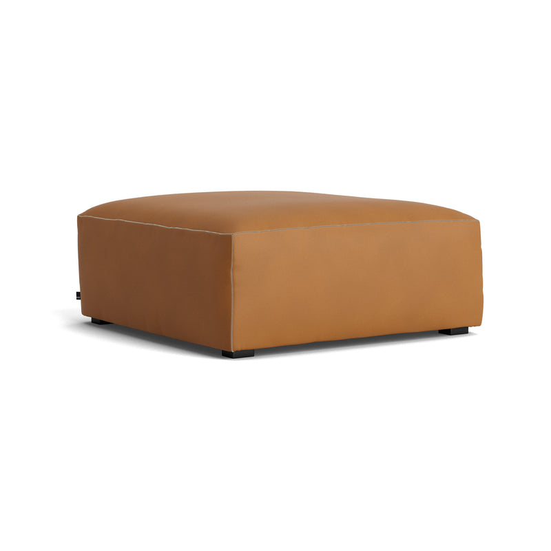HAY - Mags Soft Ottoman | Leder Sense Cognac / XS
