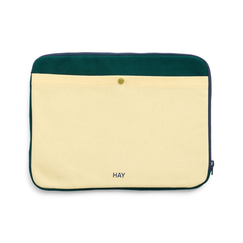 HAY - Multi Laptop Cover | soft yellow/multi