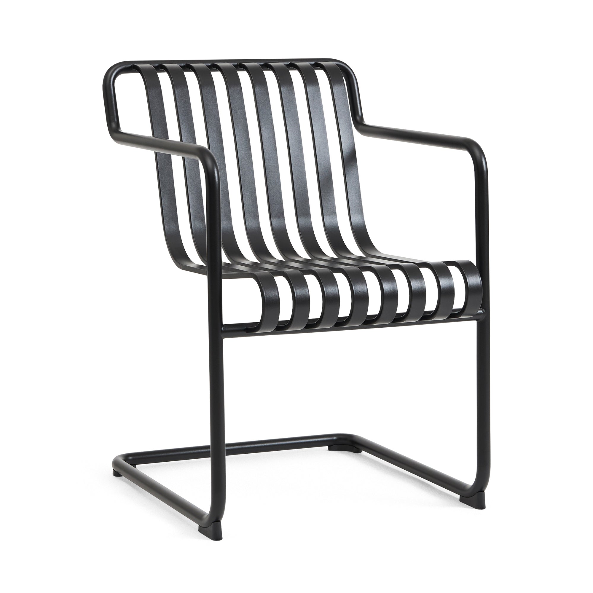 HAY - Palissade Cantilever Dining Armlehnenstuhl | anthrazit