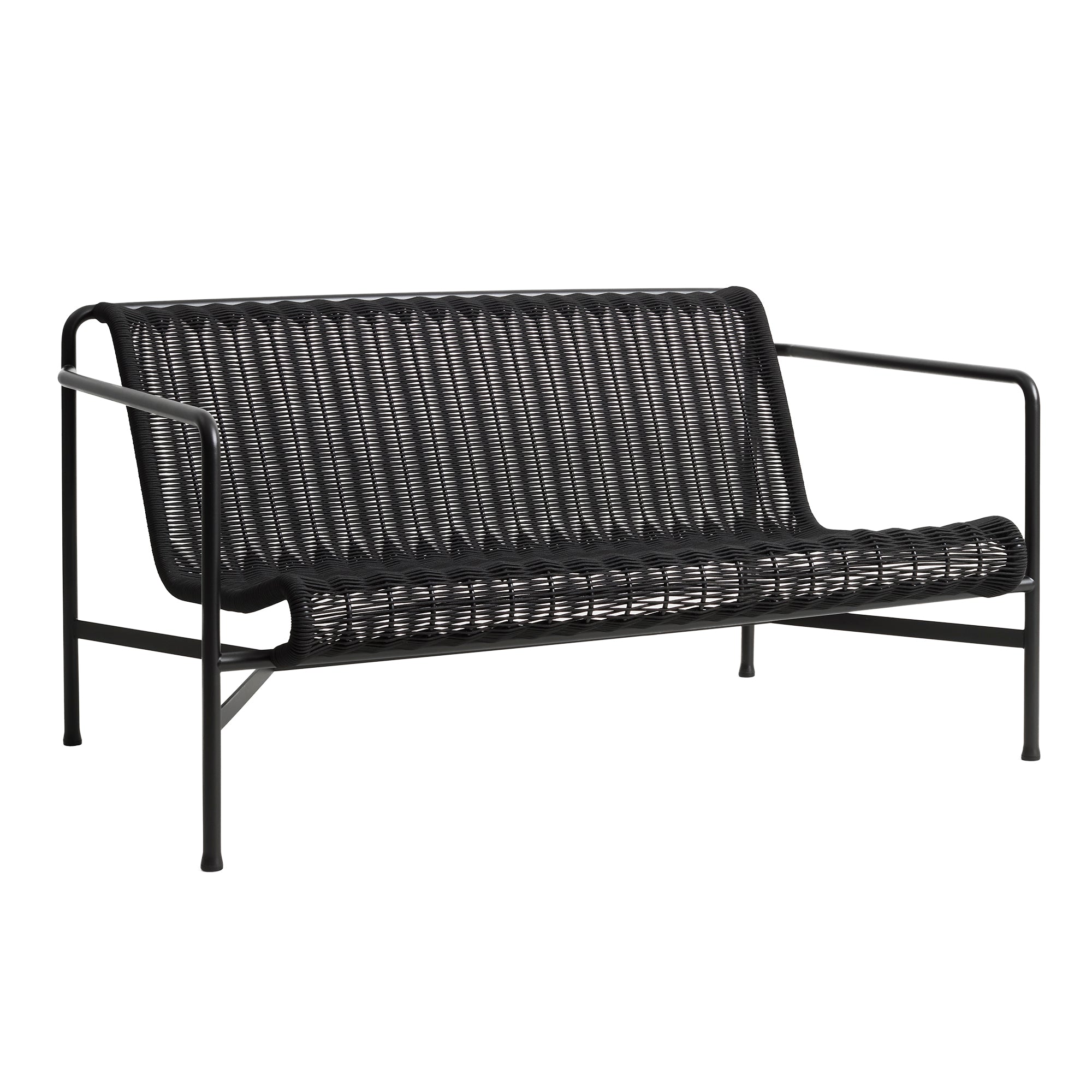 HAY - Palissade Cord Lounge Sofa | anthrazit