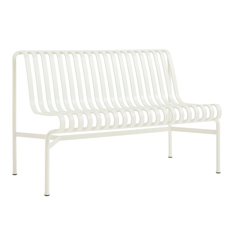 HAY - Palissade Dining Bench ohne Armlehnen | cremeweiß