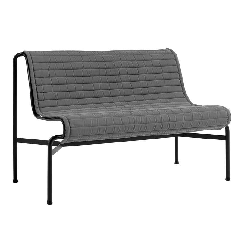 HAY - Palissade Quilted Cushion für Dining Bench | anthrazit