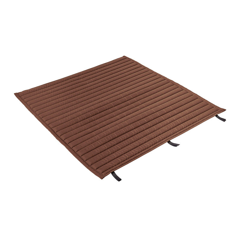 HAY - Palissade Quilted Cushion für Dining Bench | iron red