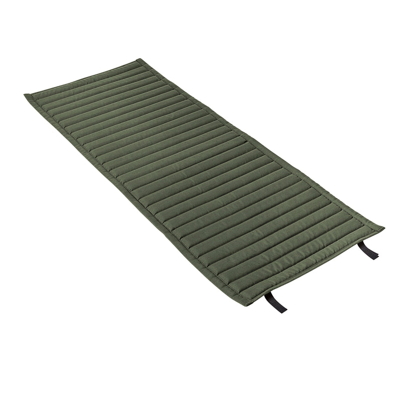 HAY - Palissade Quilted Cushion für Lounge Chair High | olive