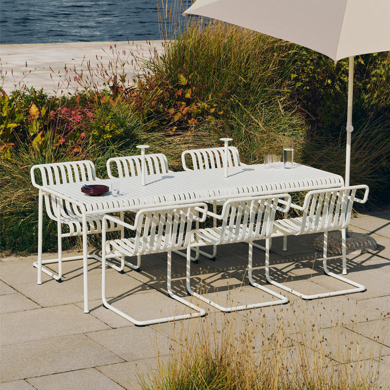 HAY - Palissade Tisch  | 220 x 90 cm / cream white