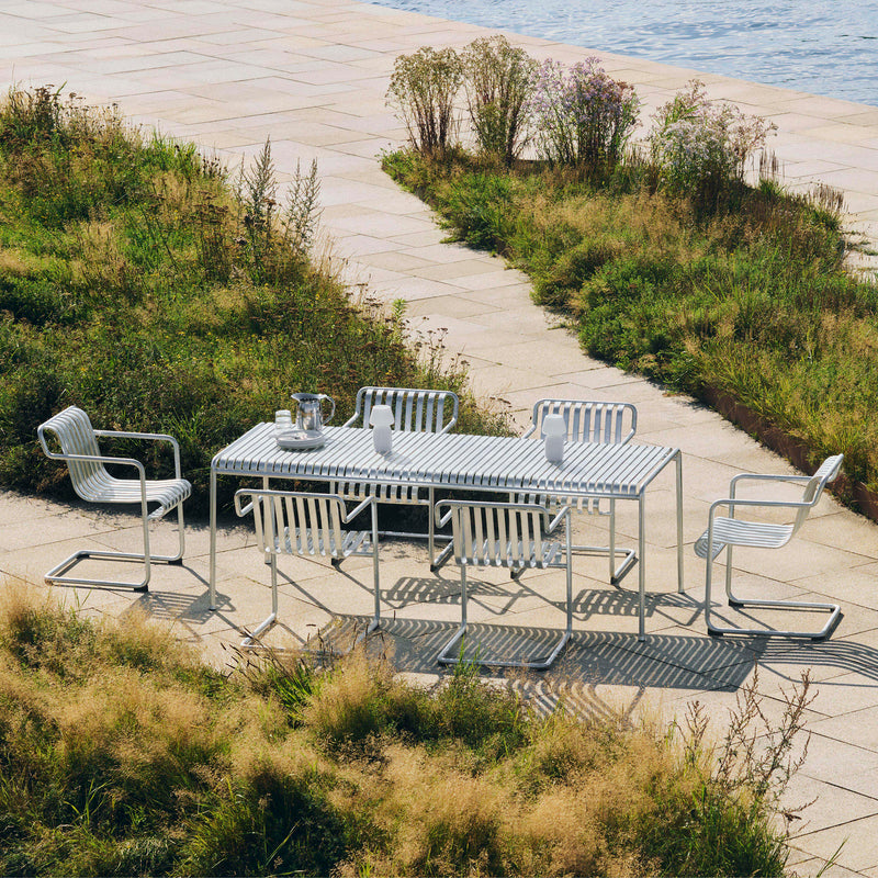 HAY - Palissade Tisch 170 x 90 cm + 4x Chair