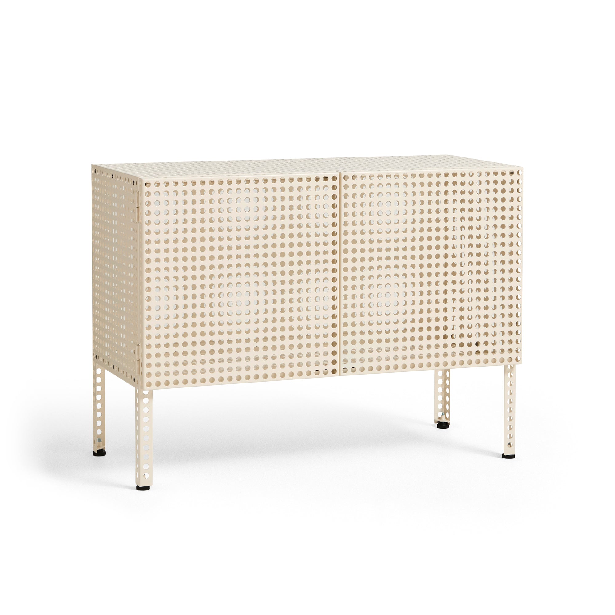 HAY - Perforated Cabinet | small / eggshell