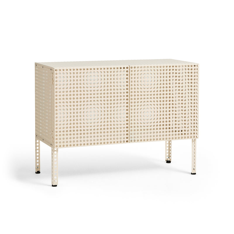 HAY - Perforated Cabinet | small / eggshell