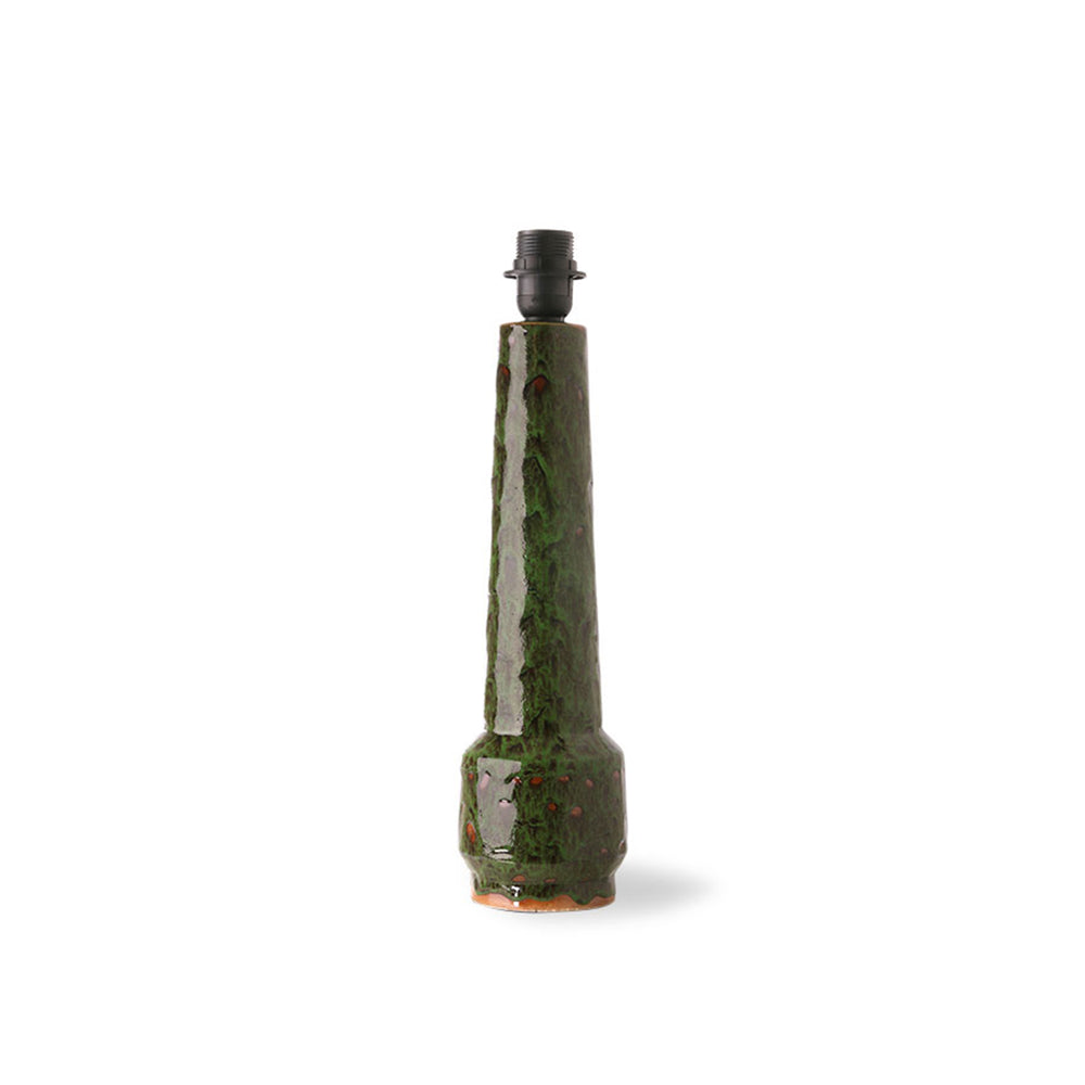 HKLiving - Retro Tischleuchtenfuß | H 45 cm / lava green