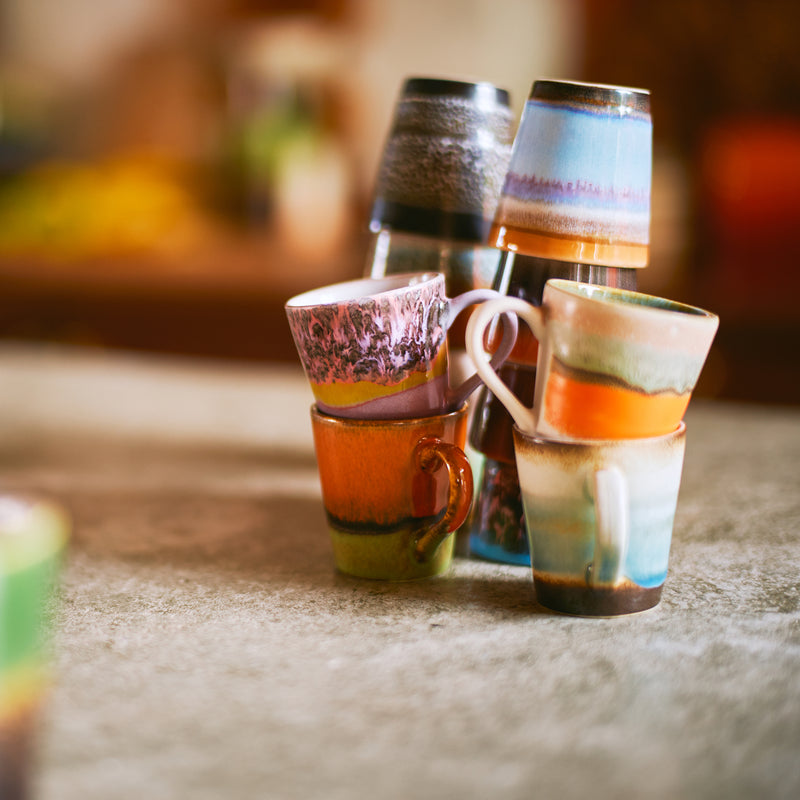 HKliving - 70's Espresso Tassen &amp; Becher