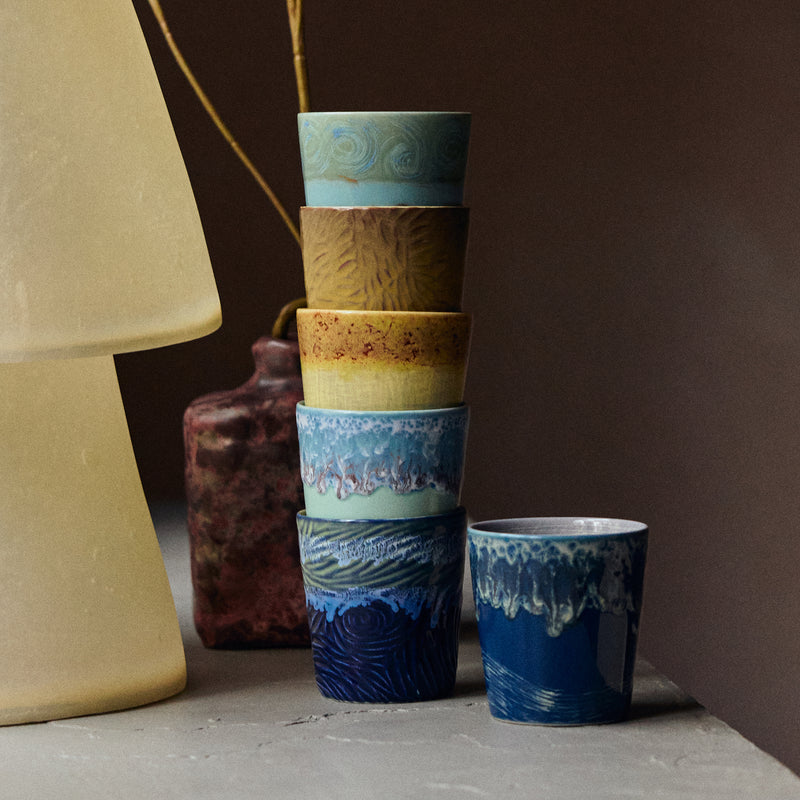 HKliving - 70's Van Gogh Kaffeebecher