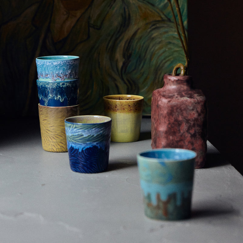 HKliving - 70's Van Gogh Kaffeebecher
