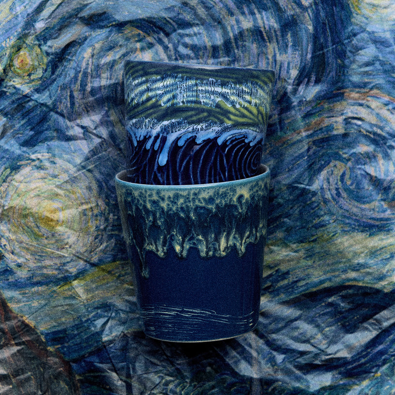 HKliving - 70's Van Gogh Kaffeebecher