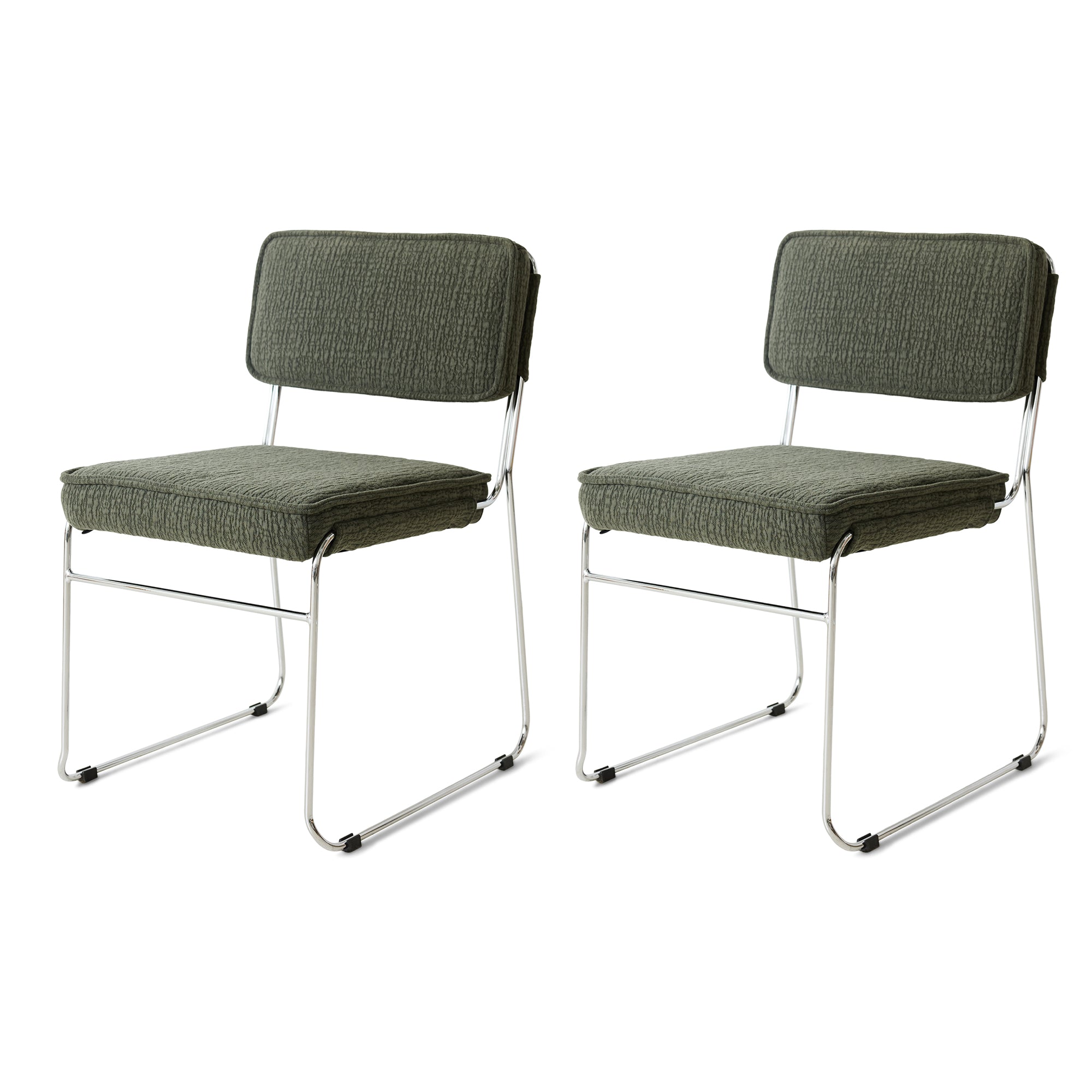 HKliving - Endless Esszimmerstuhl | edge / wild olive