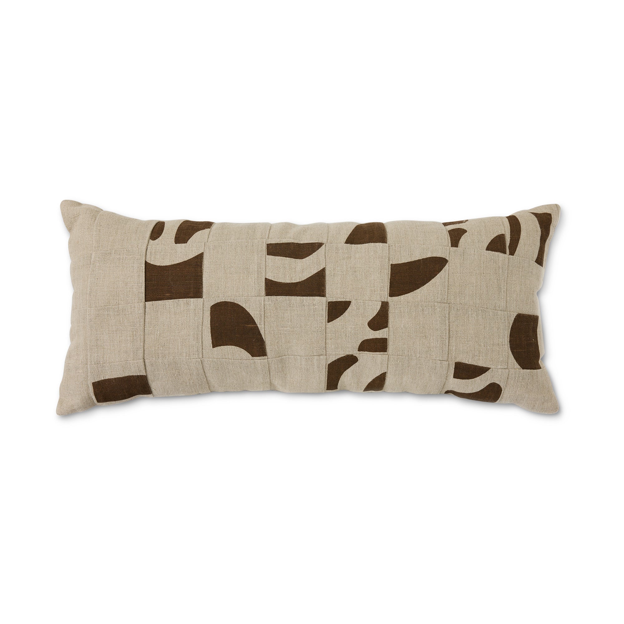 HKliving - Natural Patched Kissen | 