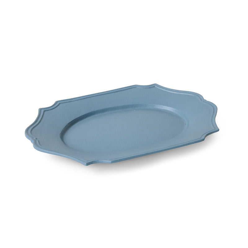 HKliving - New Classics Serviertablett | soft blue