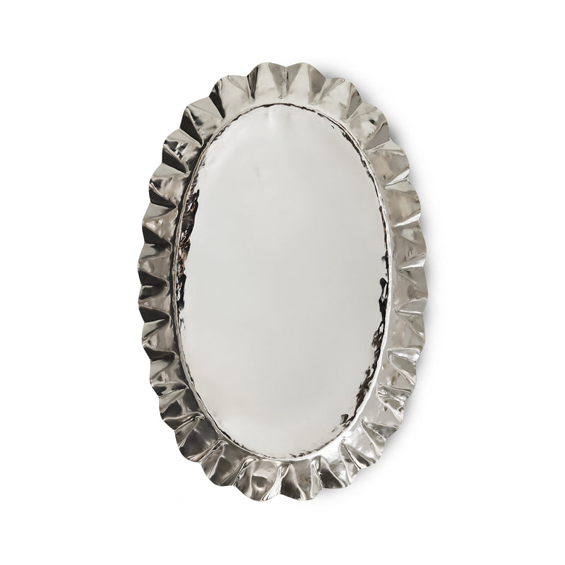 HKliving - New Classics Tablett | large / chrome