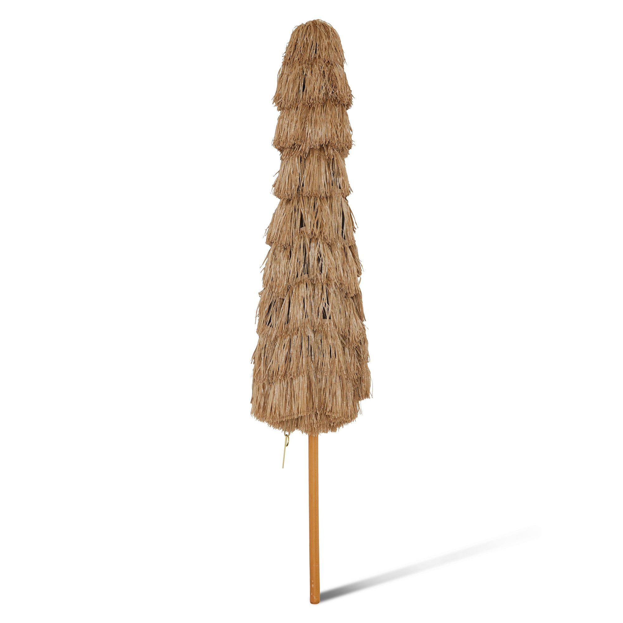 HKliving - Raffia Terrassenschirm