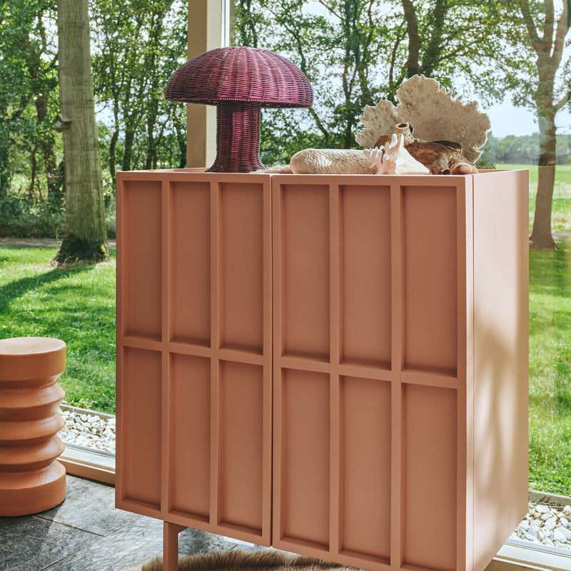 HKliving - Rattan Tischleuchte