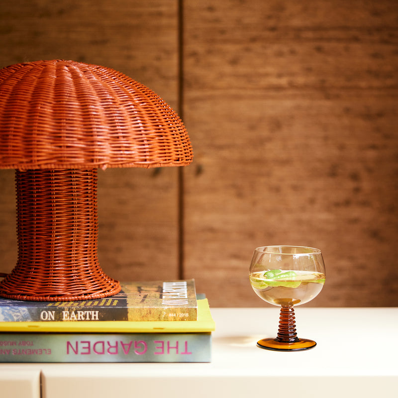 HKliving - Rattan Tischleuchte