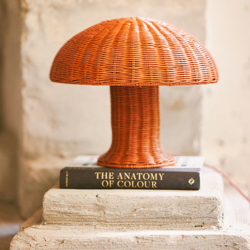 HKliving - Rattan Tischleuchte