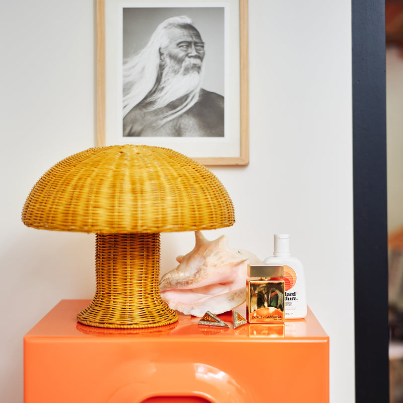 HKliving - Rattan Tischleuchte