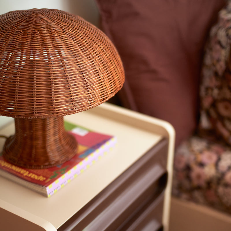 HKliving - Rattan Tischleuchte