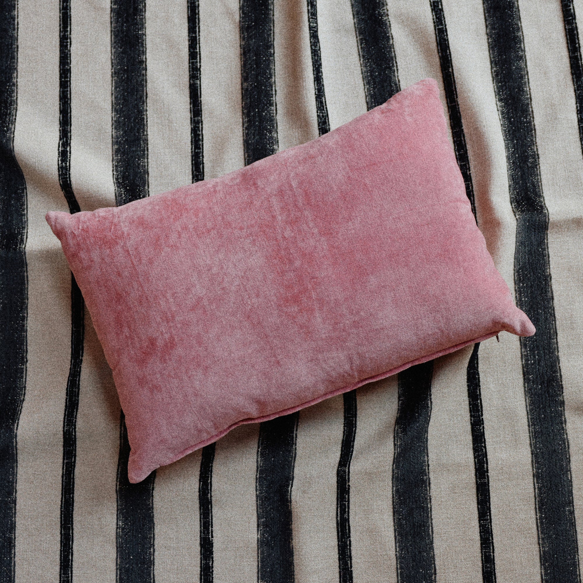 HKliving - Samt-Kissen | 40 x 60 cm / rose