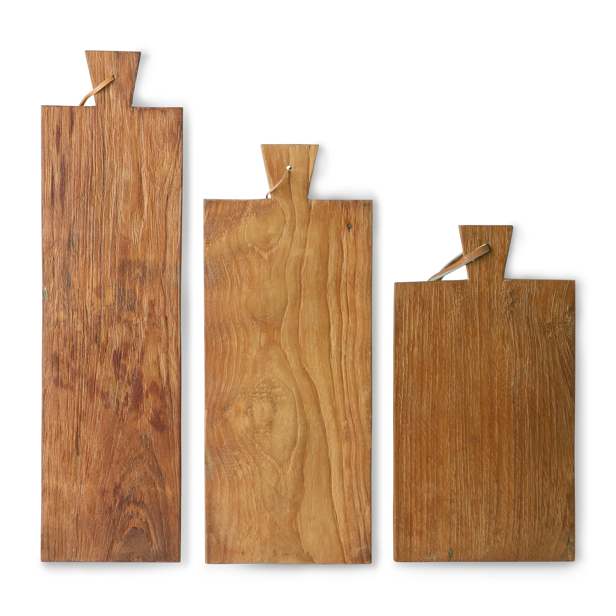 HKliving - Teak Servierbrett 3er-Set | 
