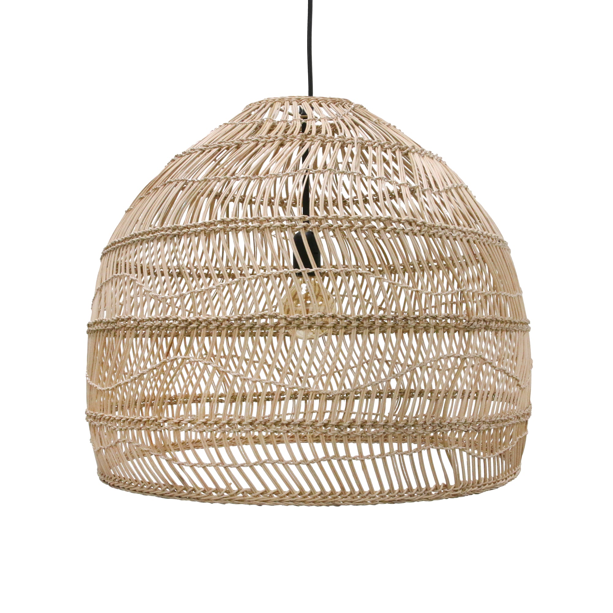 HKliving - Wicker Pendelleuchte | 