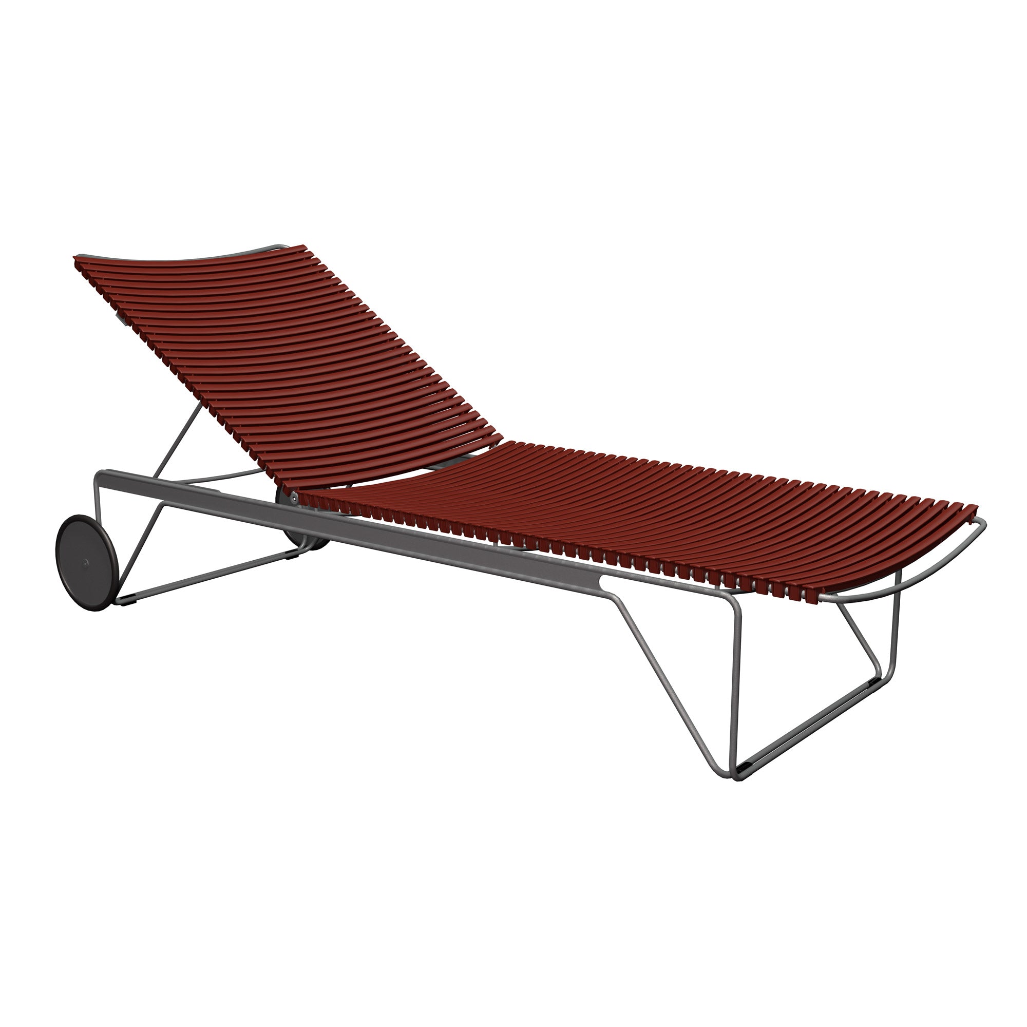 HOUE - CLICK Chaise Longue verstellbar | paprika