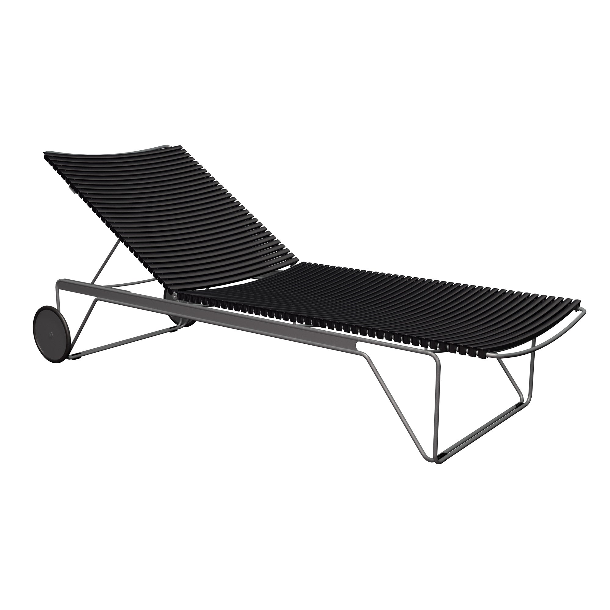 HOUE - CLICK Chaise Longue verstellbar | schwarz