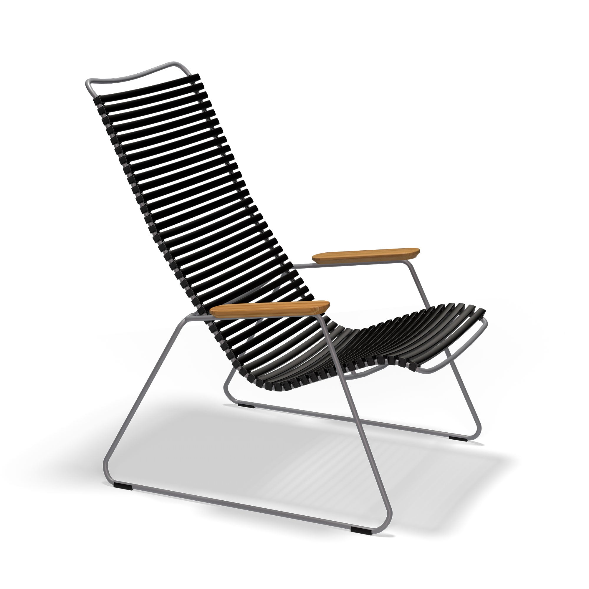 HOUE - CLICK Outdoor Lounge Chair | schwarz