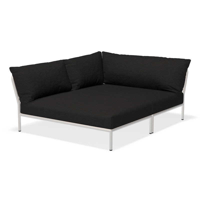 HOUE - Level 2 Cozy Sofa | charcoal / links / muted white