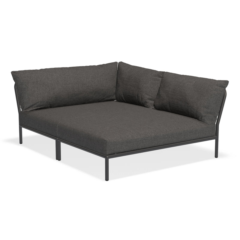HOUE - Level 2 Cozy Sofa | dark grey basic / rechts / dark grey