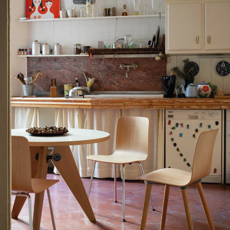 Vitra - Hal RE Wood Stuhl
