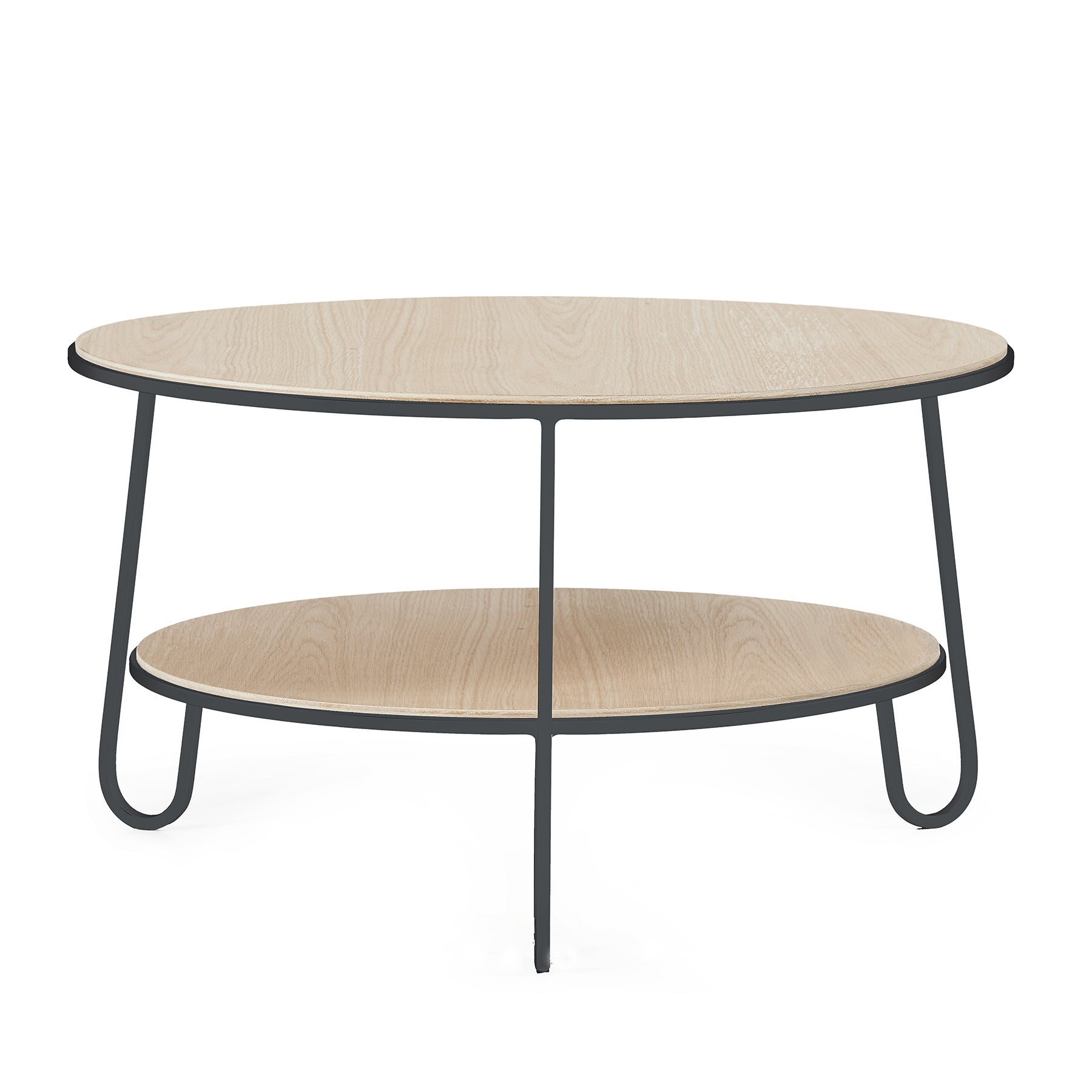 Hartô - Eugénie Couchtisch | 70 cm / Eiche/schiefergrau