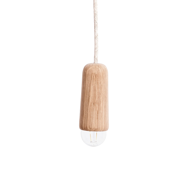 Hartô - Luce Pendelleuchte | small / Eiche natur