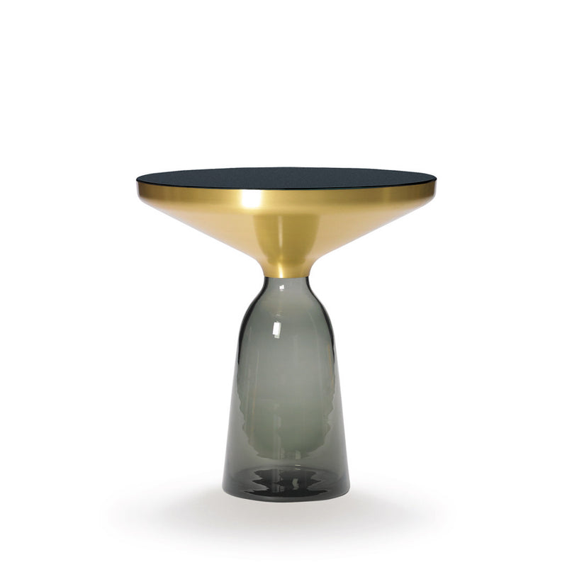 ClassiCon - Bell Beistelltisch | Messing / quarz grau
