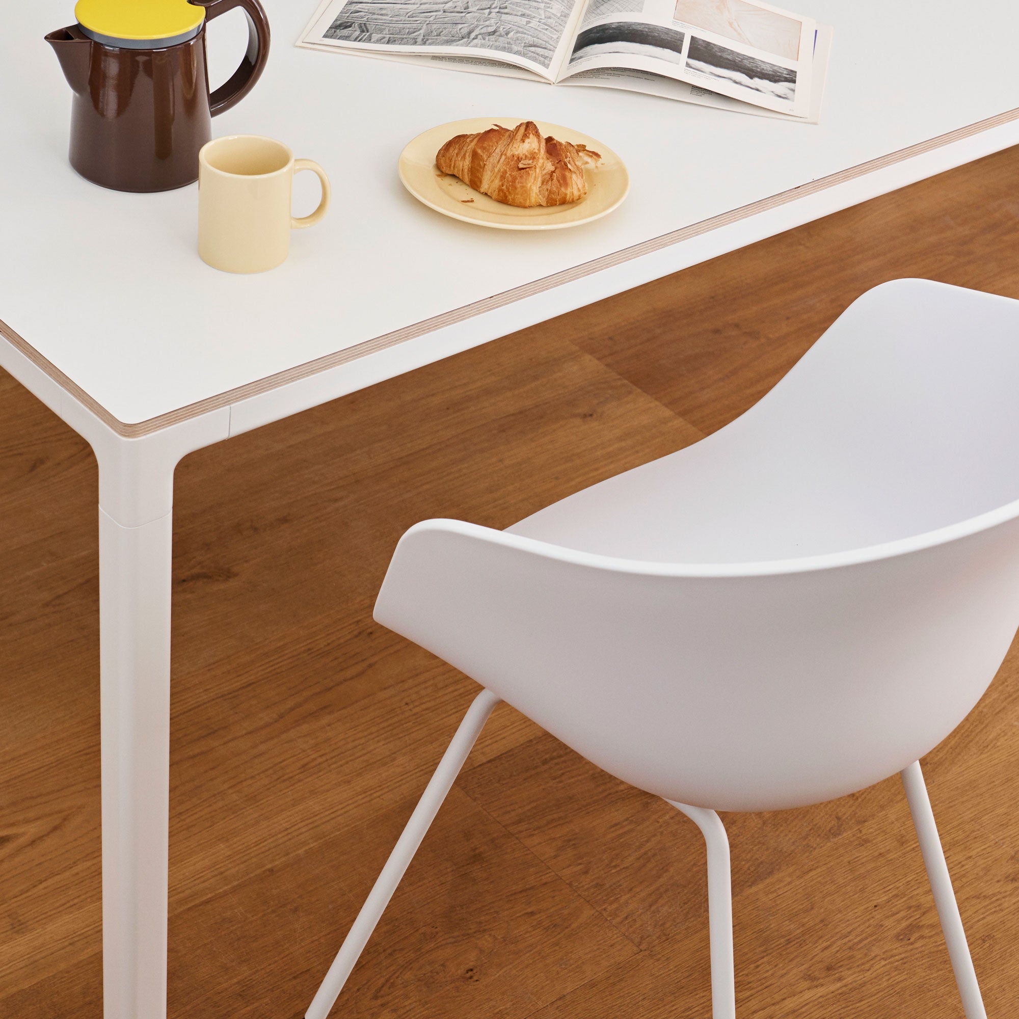 HAY - About A Chair AAC 26 | white 2.0 / pulverbeschichtet weiß