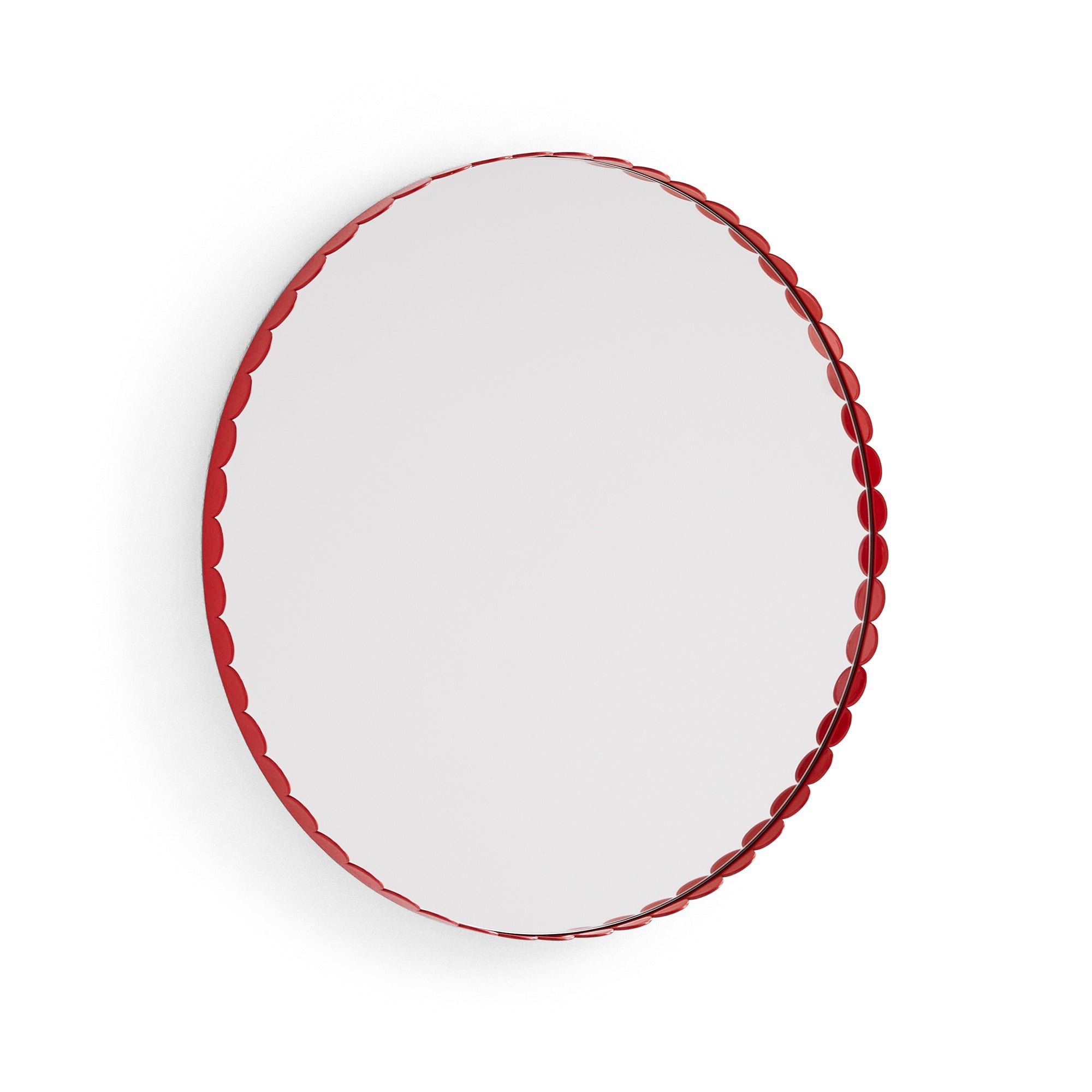 HAY - Arcs Spiegel | rund / Ø 60 cm / rot
